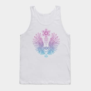 Angel Number 000 Sacred Geometry Tank Top